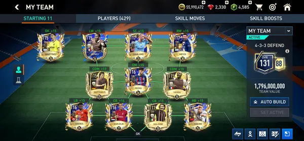 FIFA Mobile - Formation