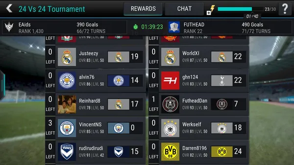 FIFA Mobile - Leagues