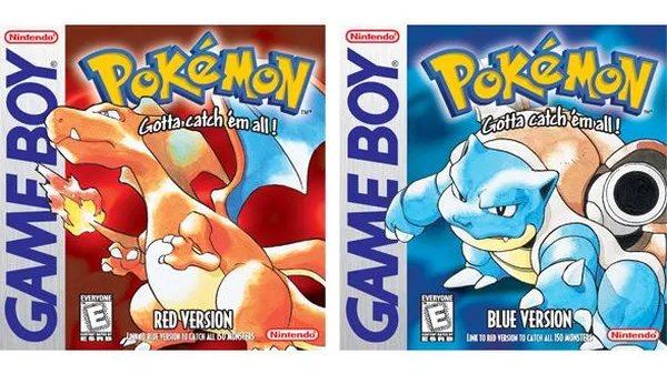 game pokemon - Pokémon Red and Blue