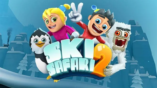 game trượt tuyết - Ski Safari 2