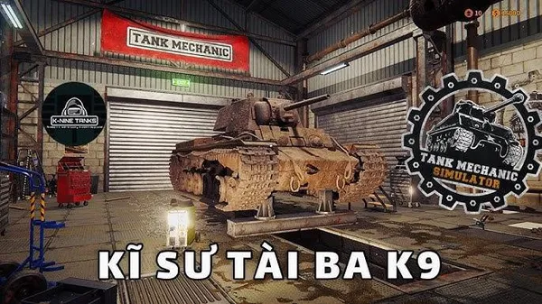 game xe tăng - Tank Mechanic Simulator